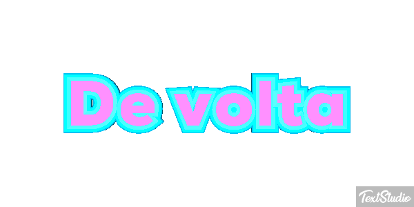 De volta Efeito do texto
