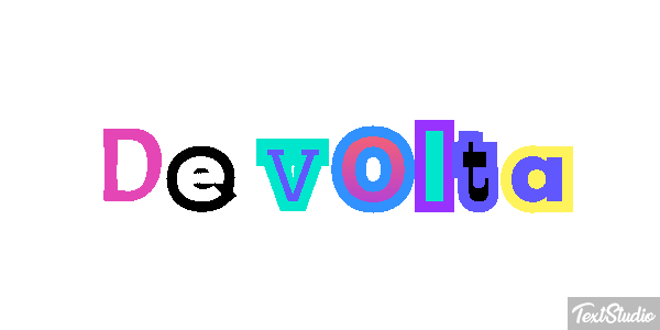 De volta Efeito do texto