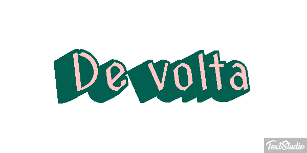 De volta Efeito do texto