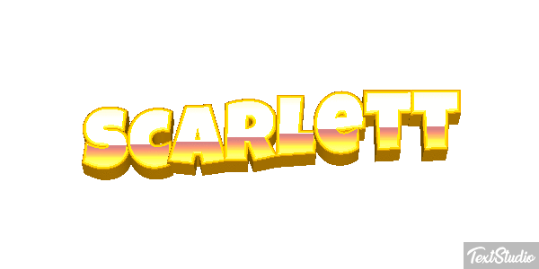 Scarlett Texteffekt