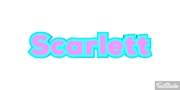 Scarlett Texteffekt
