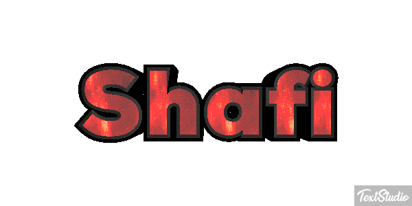 Shafi Tekst effect