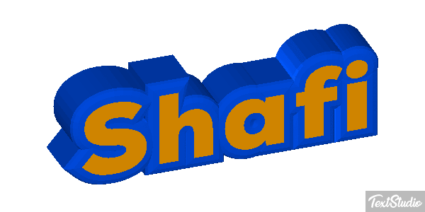 Shafi Tekst effect