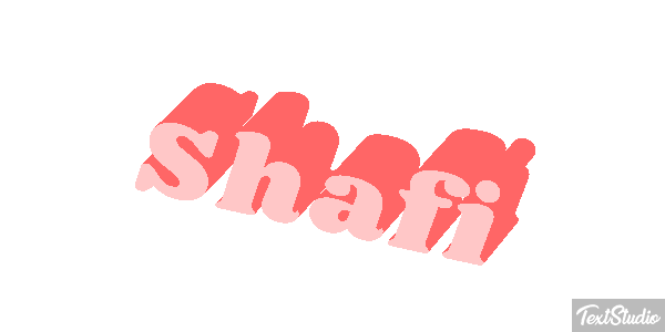 Shafi Tekst effect