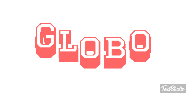 Globo Efecto de texto
