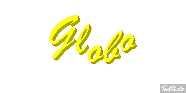Globo Efecto de texto