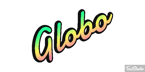 Globo Efecto de texto