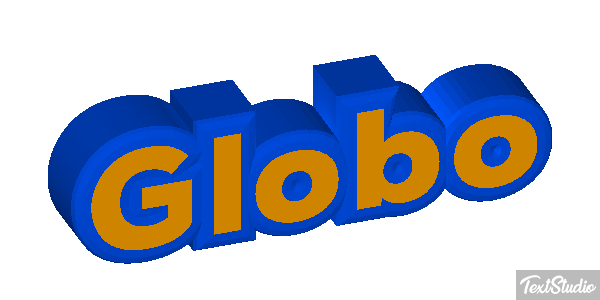 Globo Efecto de texto