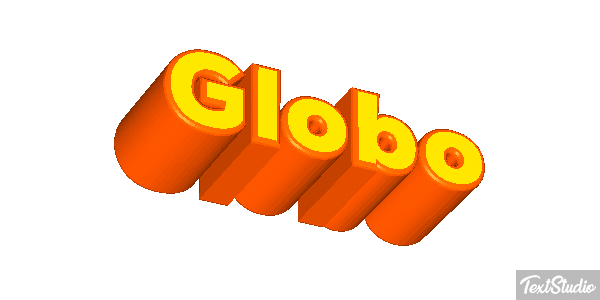 Globo Efecto de texto