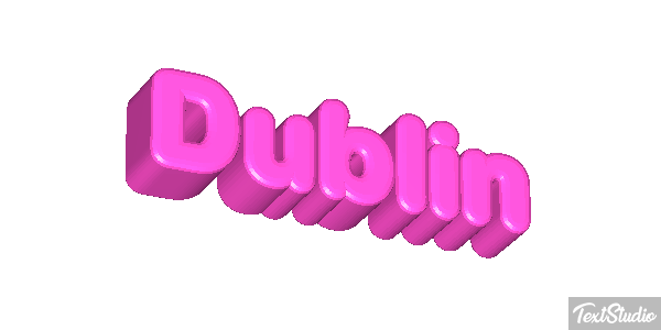 Dublin Tekst effect