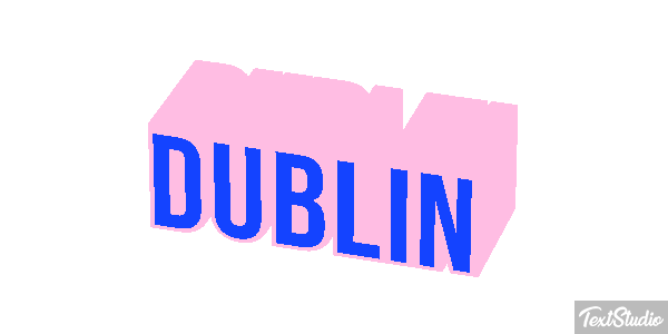 Dublin Tekst effect