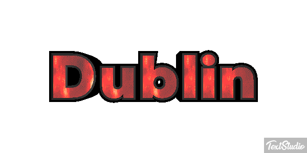 Dublin Tekst effect