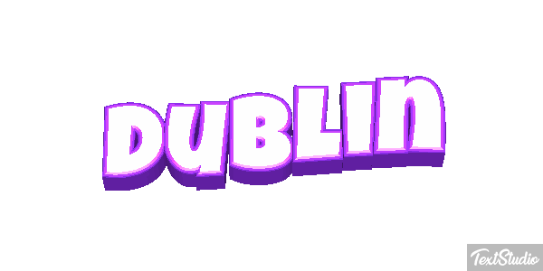 Dublin Tekst effect