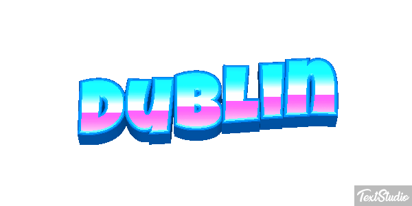 Dublin Tekst effect