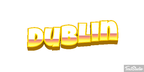 Dublin Tekst effect