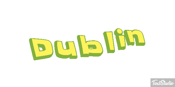 Dublin Tekst effect