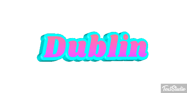 Dublin Tekst effect