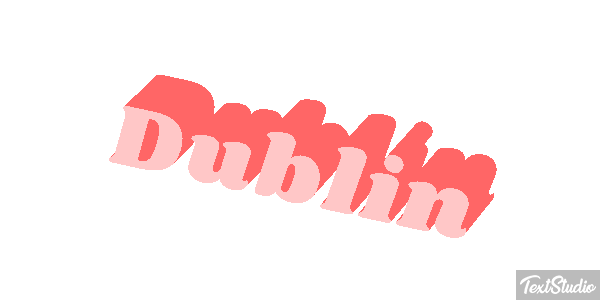 Dublin Tekst effect