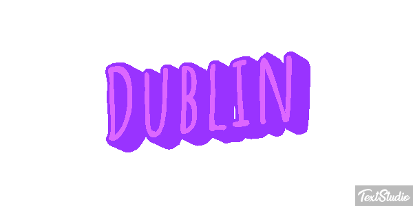 Dublin Tekst effect