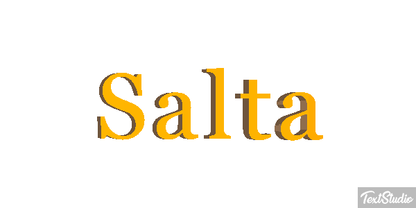 Salta Texteffekt