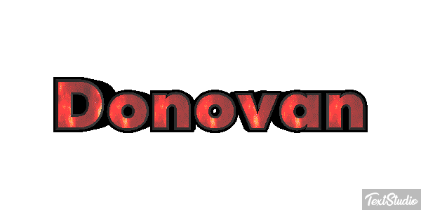 Donovan テキスト効果