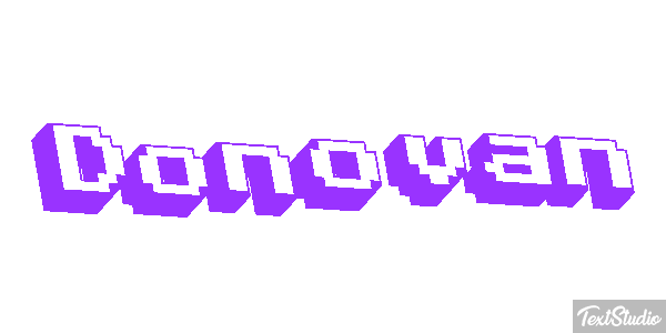 Donovan テキスト効果