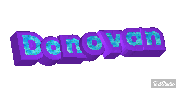 Donovan テキスト効果
