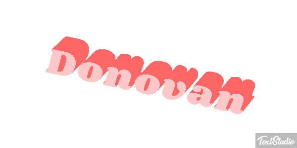 Donovan テキスト効果