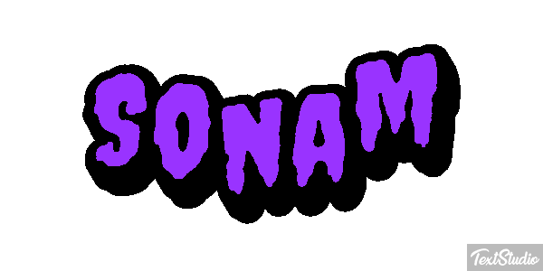 Sonam Efeito do texto
