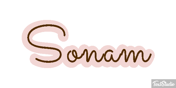 Sonam Efeito do texto