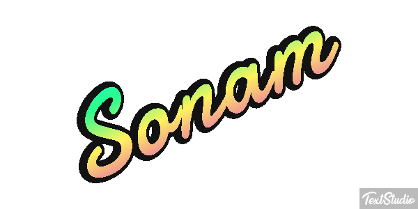 Sonam Efeito do texto