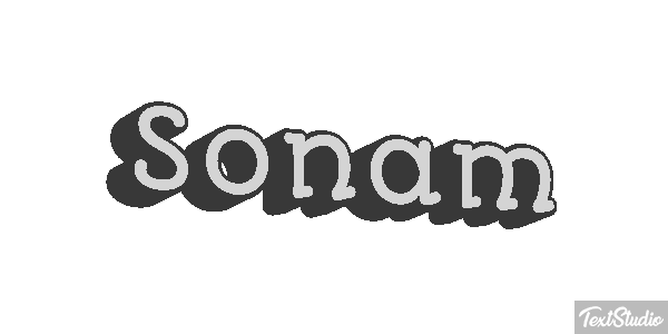 Sonam Efeito do texto