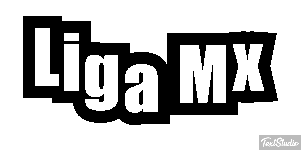 Liga Mx Efeito do texto