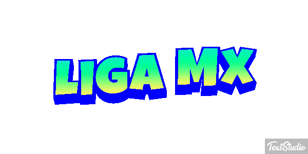 Liga Mx Efeito do texto