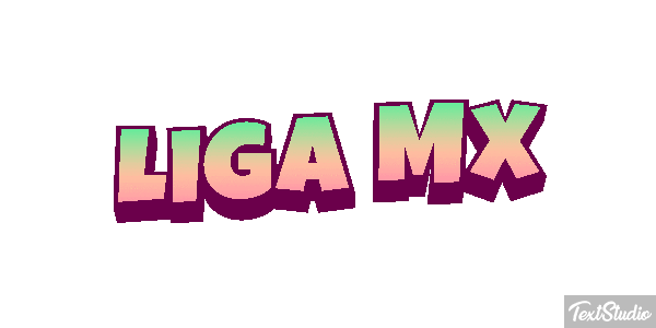 Liga Mx Efeito do texto