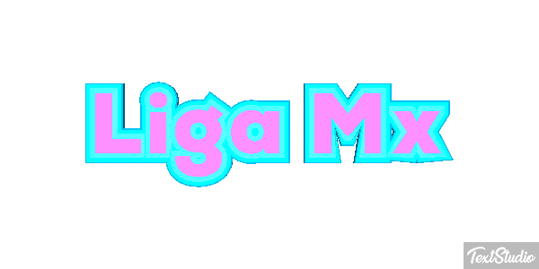 Liga Mx Efeito do texto