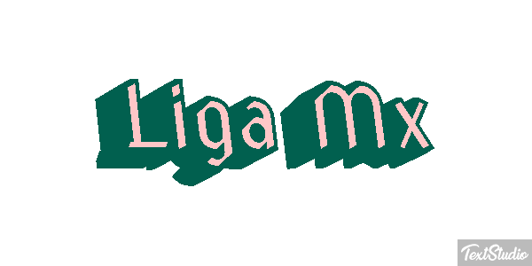 Liga Mx Efeito do texto