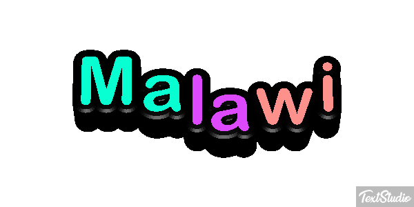 Malawi Text effect