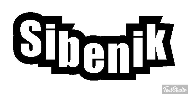 Šibenik Efekt tekstowy