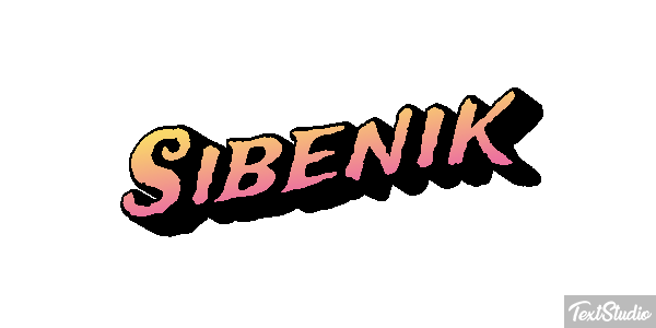 Šibenik Efekt tekstowy