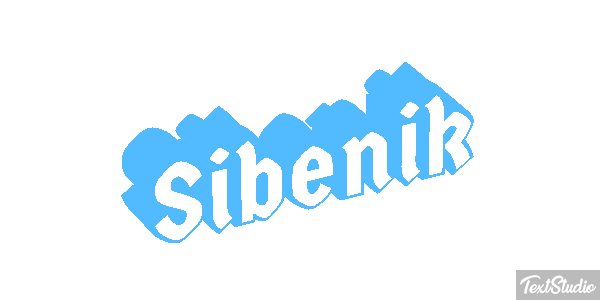 Šibenik Efekt tekstowy