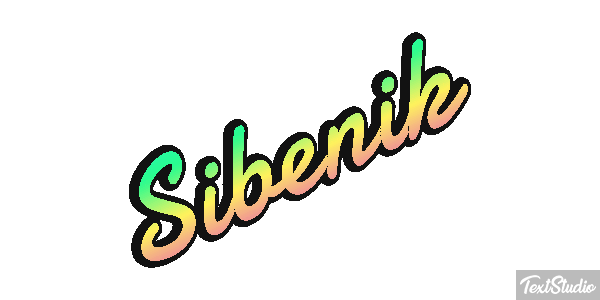 Šibenik Efekt tekstowy