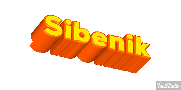Šibenik Efekt tekstowy