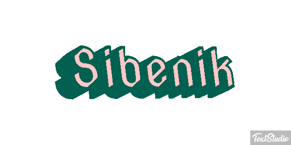 Šibenik Efekt tekstowy