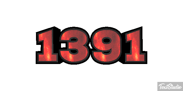 1391 Texteffekt