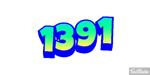1391 Texteffekt