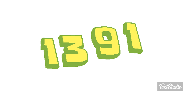 1391 Texteffekt