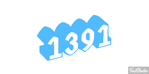 1391 Texteffekt
