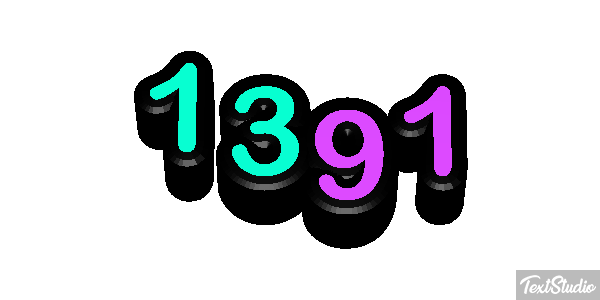1391 Texteffekt