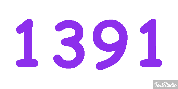 1391 Texteffekt